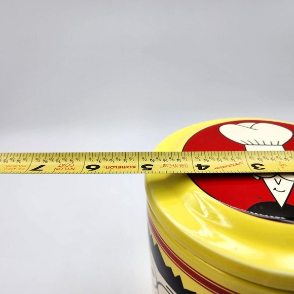 Vintage Homemade Cookies for Dummies Cookie Jar Canister Red Ceramic 6.25 in - Picture 12 of 12